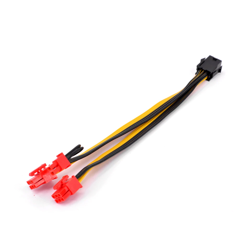 PCI-e 6Pin 1 to 2 Port 6pin & 6+2Pin Power Female to Male extension Cable PCIe Graphics Card 6P Y Splitter DIY BTC Power Supply
PCI-e 6Pin 1 to 2 Port 6pin & 6+2Pin Power Female to Male extension Cable PCIe Graphics Card 6P Y Splitter DIY BTC Power Supply