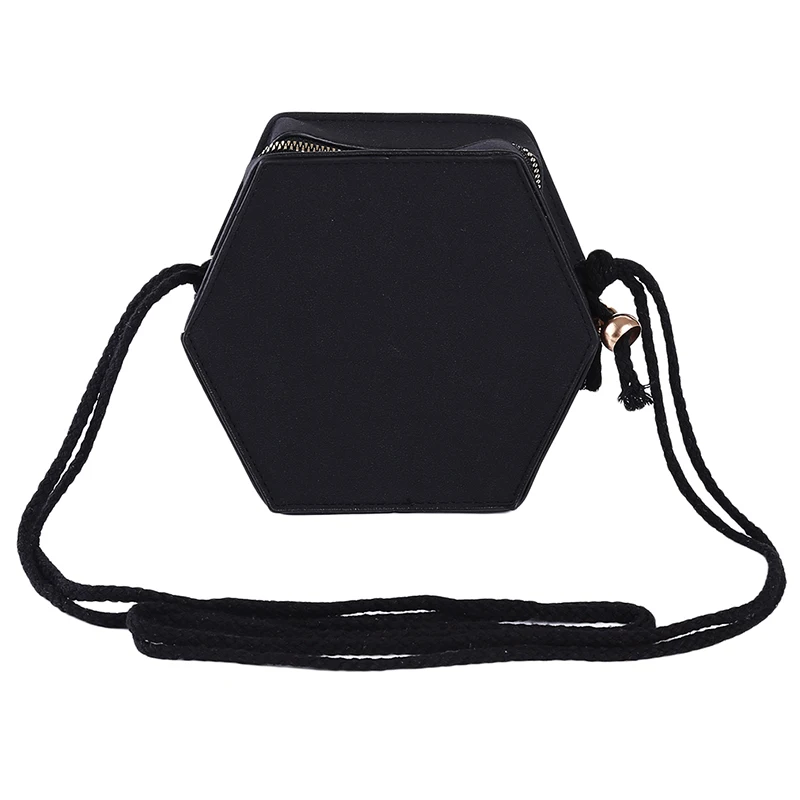 Korean Style Soft Scrub PU Leather Ladies Shoulder Crossbody Bag Creative Women Vintage Hemp Rope Hexagon Messenger Bag
Korean Style Soft Scrub PU Leather Ladies Shoulder Crossbody Bag Creative Women Vintage Hemp Rope Hexagon Messenger Bag