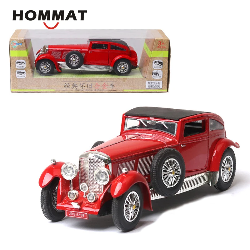 Hommate 1/32 весы Bentley 8-Litre 1930 винтажная модель машины из сплава 1:32 литые Модель