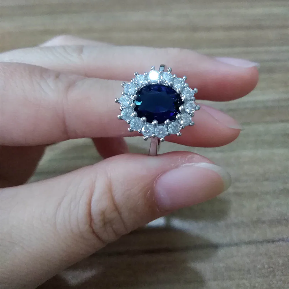 Elegant Romantic Wedding Rings Dark Blue Shiny AAA Zircon For Women Love Rings Best Gift Luxurious Jewelry Support Dropshipping
Elegant Romantic Wedding Rings Dark Blue Shiny AAA Zircon For Women Love Rings Best Gift Luxurious Jewelry Support Dropshipping