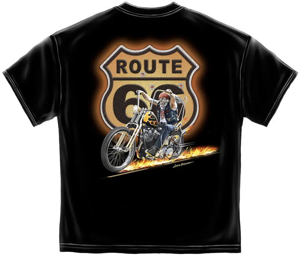 New Fashion Mens Short Sleeve Tshirt Cotton Mens Graphic Apparel T-Shirt HELL ON WHEELS 66th High Way T Shirt
New Fashion Mens Short Sleeve Tshirt Cotton Mens Graphic Apparel T-Shirt HELL ON WHEELS 66th High Way T Shirt