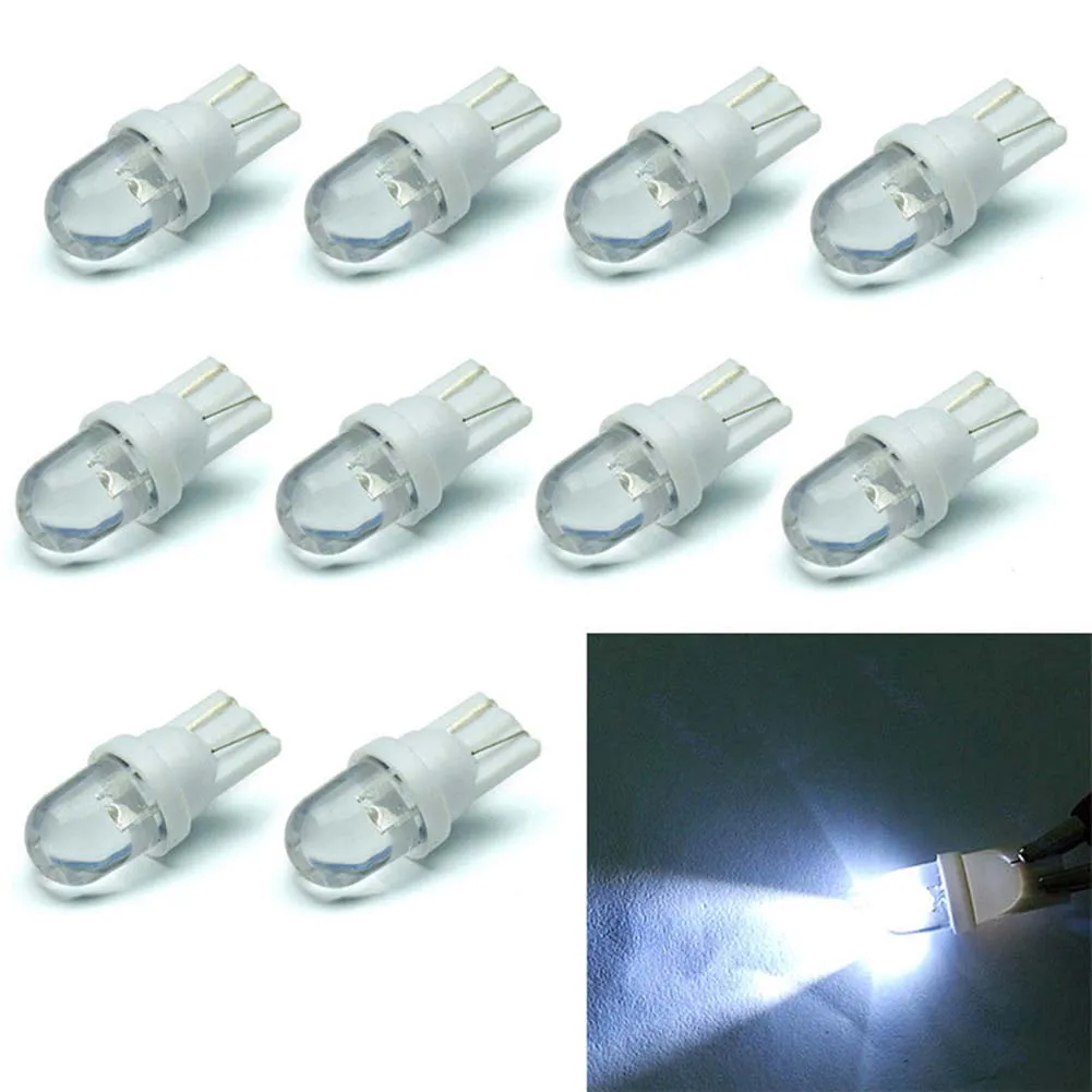 10Pcs T10 White Car Read Light 12V LED 194 168 158 5W 6500K Side Car Auto Wedge Dashboard Light Free Ship
10Pcs T10 White Car Read Light 12V LED 194 168 158 5W 6500K Side Car Auto Wedge Dashboard Light Free Ship