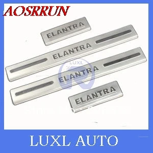 Stainless Steel Door Sill Scuff Plate For Hyundai ELANTRA 2012 2013 2015 car accessories car-styling
Stainless Steel Door Sill Scuff Plate For Hyundai ELANTRA 2012 2013 2015 car accessories car-styling