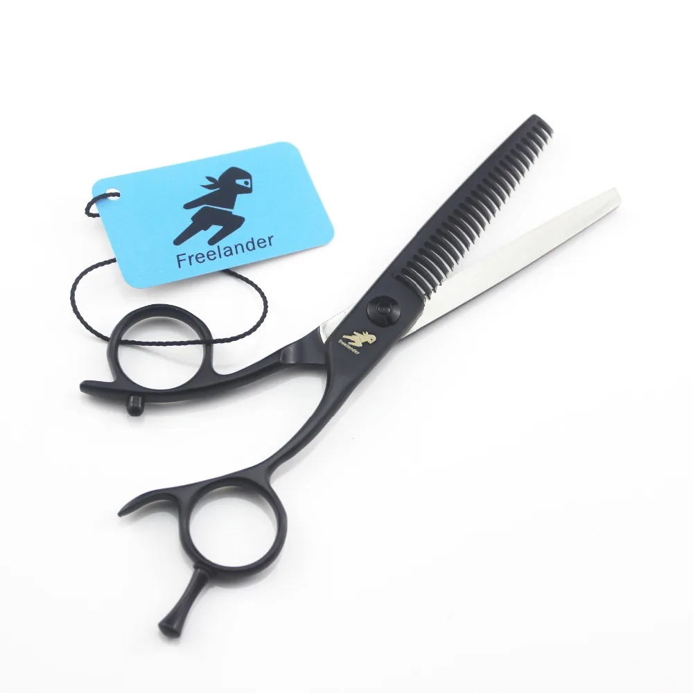 6.0 inch black paint curved handle flat cut tooth scissors set high-end quality hairdressing scissors
6.0 inch black paint curved handle flat cut tooth scissors set high-end quality hairdressing scissors