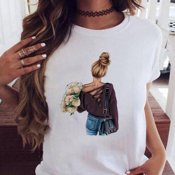 Harajuku Kawaii White T-shirt Summer Fashion Tumblr Graphic Shirt Tops Vogue T Shirt Women Clothes Streetwear Girlsfriend Gifts
Harajuku Kawaii White T-shirt Summer Fashion Tumblr Graphic Shirt Tops Vogue T Shirt Women Clothes Streetwear Girlsfriend Gifts