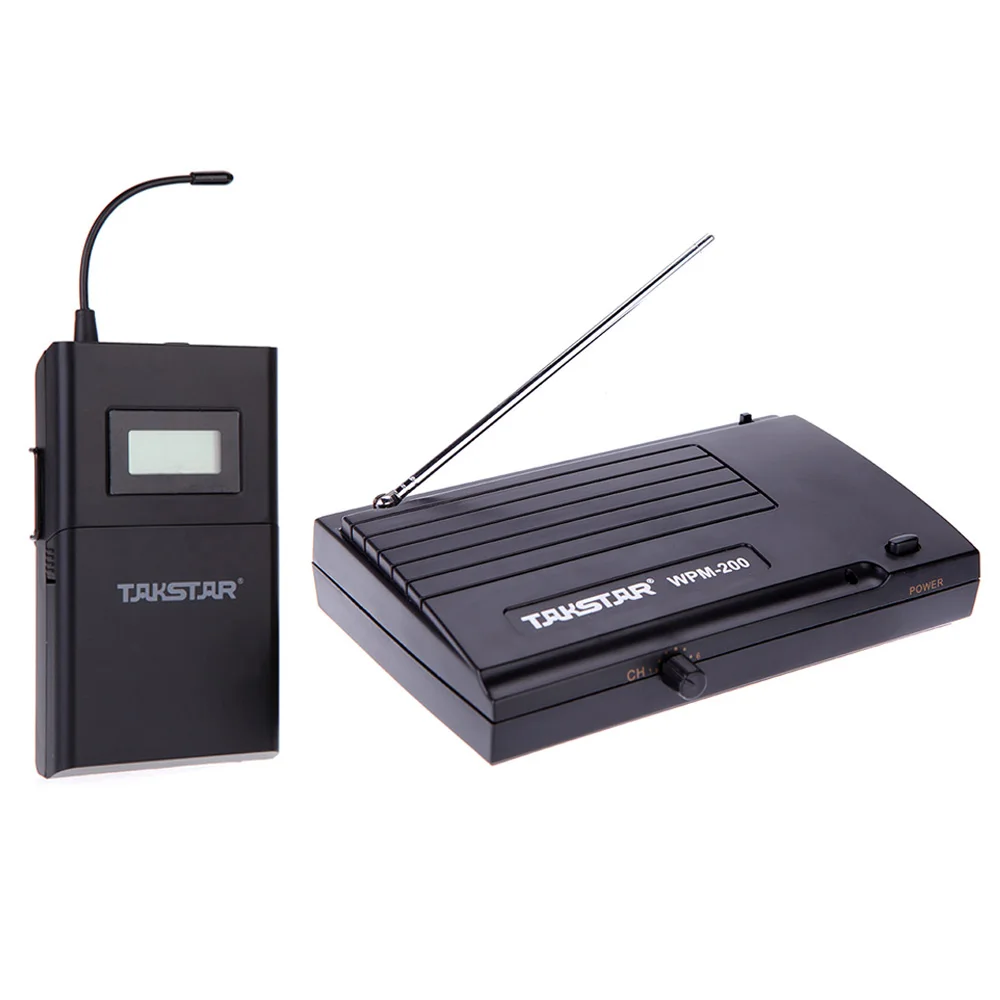 Фото Takstar WPM 200 UHF Беспроводной монитор Системы 50 м дальность передачи в - купить