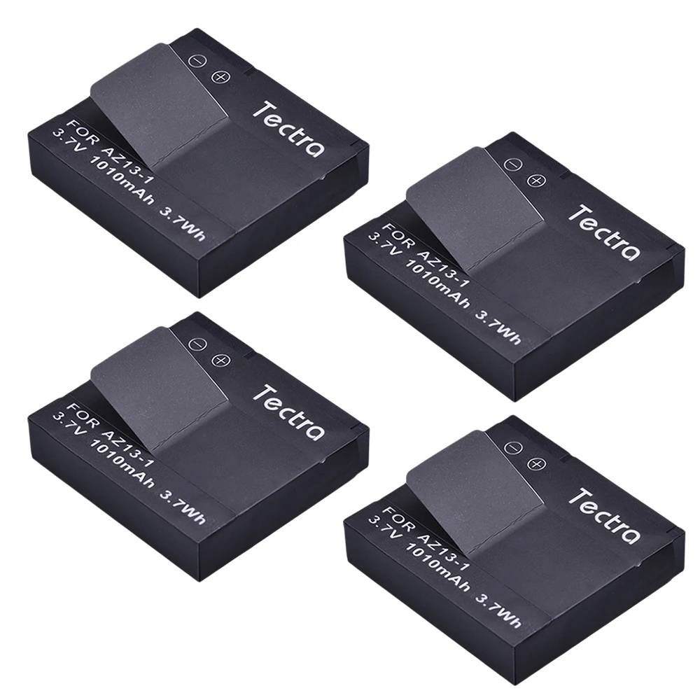 Tectra High Quality 4PCS 1010mAh AZ13-1 AZ13 Replacement Battery Batteria for Xiaomi Yi XiaoYi Xiaomi yi Action Camera Battery
Tectra High Quality 4PCS 1010mAh AZ13-1 AZ13 Replacement Battery Batteria for Xiaomi Yi XiaoYi Xiaomi yi Action Camera Battery