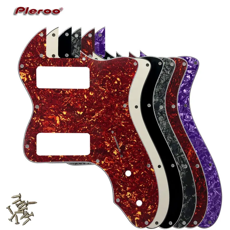Pleroo Guitar Parts - For Classic Series '72 Telecaster Tele Thinline Guitar Pickguard Scratch Plate With P90 Humbucker Pickups
Pleroo Guitar Parts - For Classic Series '72 Telecaster Tele Thinline Guitar Pickguard Scratch Plate With P90 Humbucker Pickups
