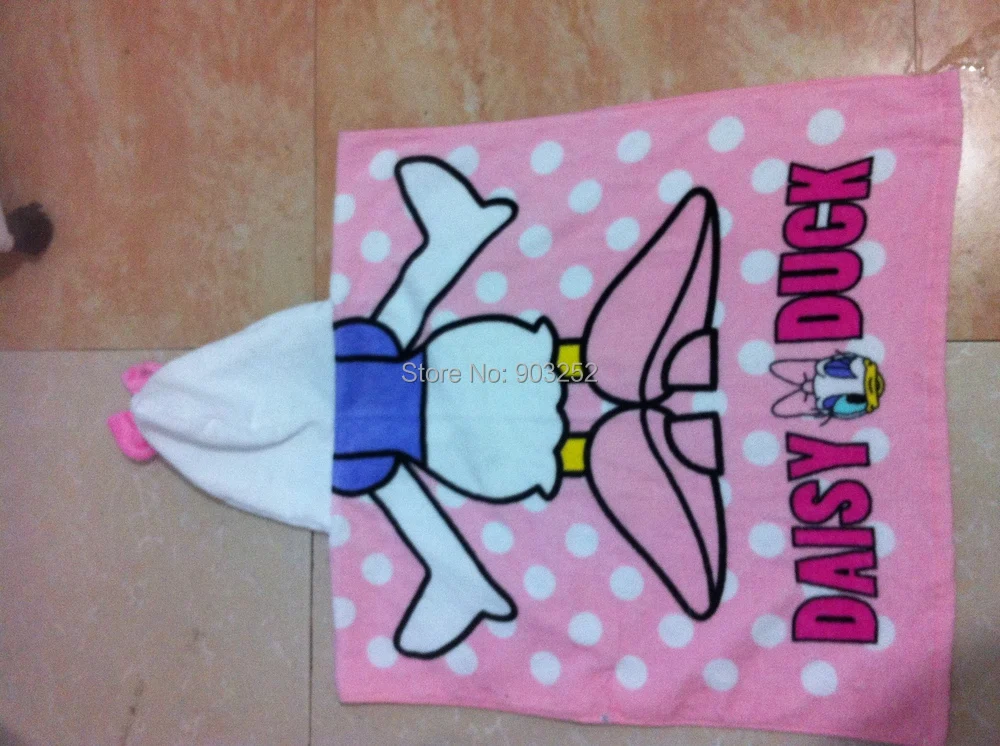 Банный халат с капюшоном для малышей мультяшными животными/детский банный