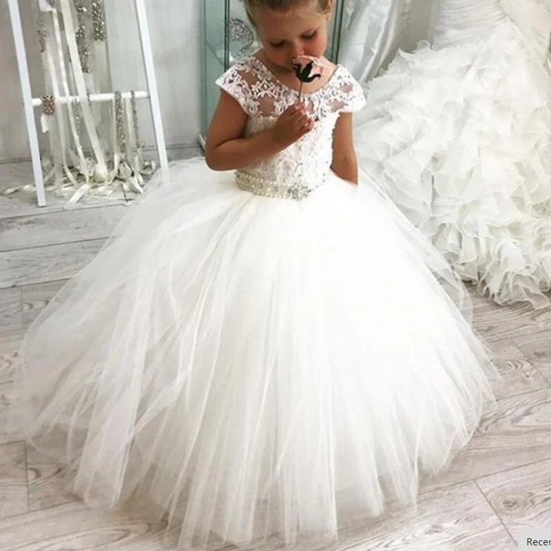 New Lace Flower Girl Dresses For Weddings Vestidos daminha Kids Evening Gowns First Communion Dresses For Girls
New Lace Flower Girl Dresses For Weddings Vestidos daminha Kids Evening Gowns First Communion Dresses For Girls