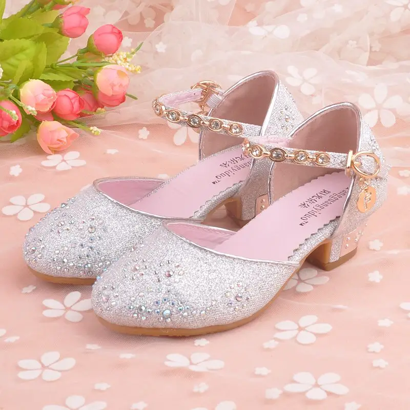 Children's High Heels Shoes 2018 Autumn New Children's Princess Shoes Girls Sandals Sequins Kids Dance Shoes
Children's High Heels Shoes 2018 Autumn New Children's Princess Shoes Girls Sandals Sequins Kids Dance Shoes