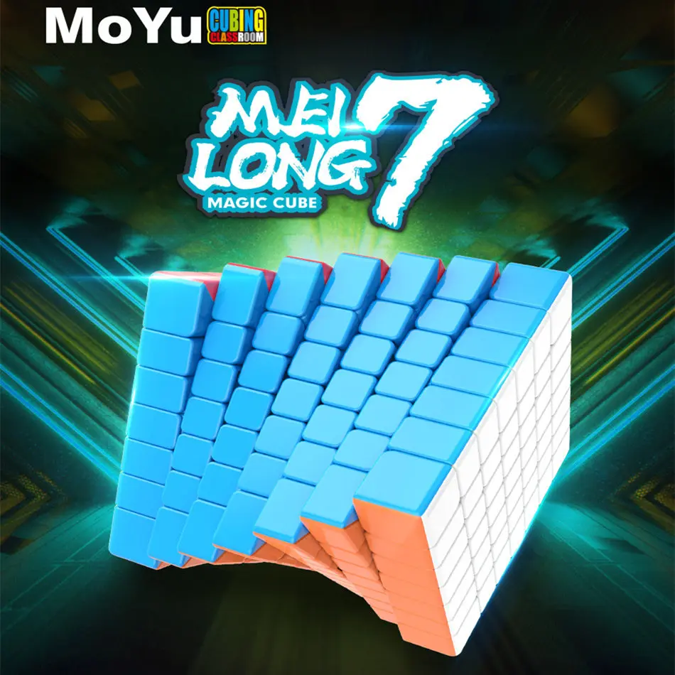 Moyu 7x7 Кубик Рубика Meilong 7x7x7 волшебный куб 7 слоев скоростной куб профессиональные головоломки игрушки для детей Детские Подарочные игрушки
Moyu 7x7 Кубик Рубика Meilong 7x7x7 волшебный куб 7 слоев скоростной куб профессиональные головоломки игрушки для детей Детские Подарочные игрушки