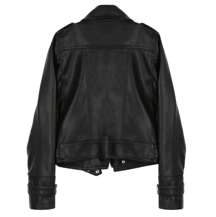 Motorcycle PU Leather Jacket Women Spring And Autumn Casual Slim Faux Leather Short Coat Chamarras De Mujer
Motorcycle PU Leather Jacket Women Spring And Autumn Casual Slim Faux Leather Short Coat Chamarras De Mujer