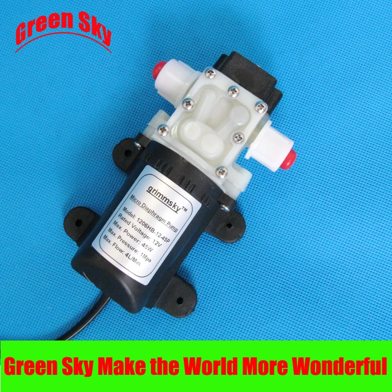 Max pressure 145PSI 4L/Min DC 45W mist fog spray maker sprayer pump 12 volt
Max pressure 145PSI 4L/Min DC 45W mist fog spray maker sprayer pump 12 volt