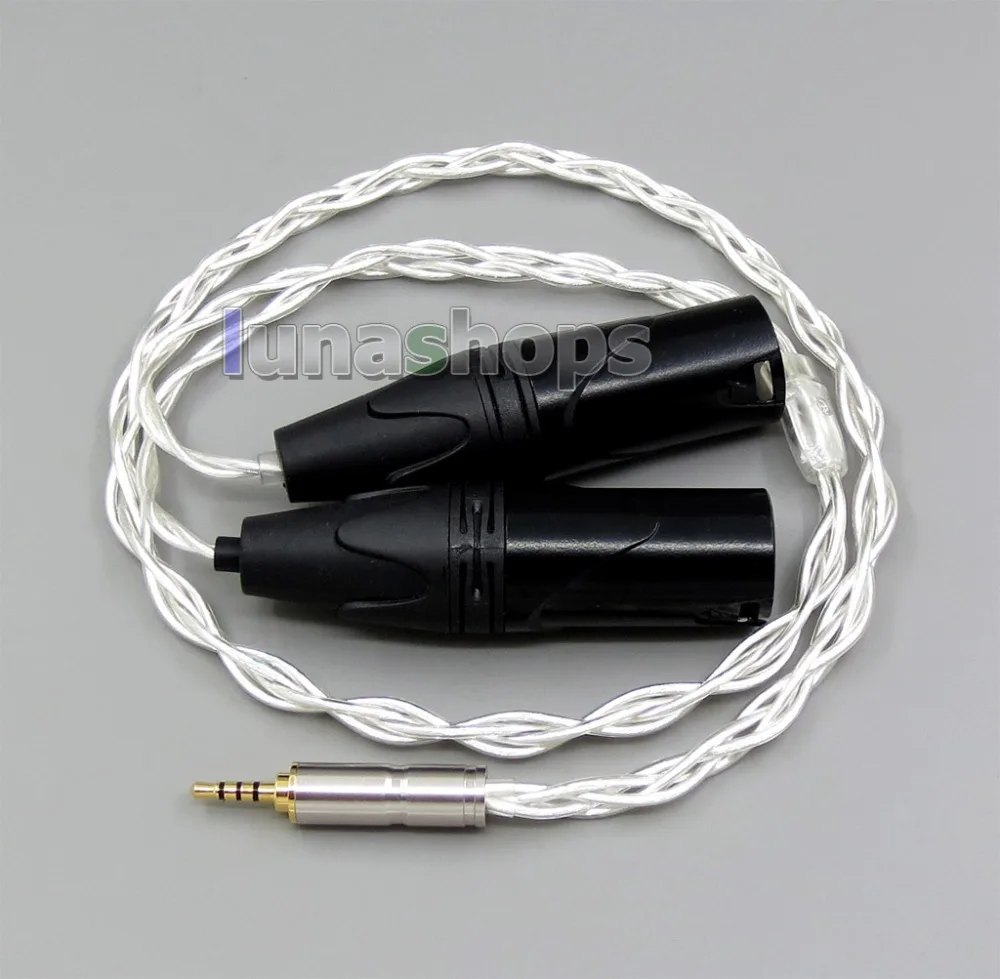 LN006083 60cm Pure Silver Shielding 2.5mm TRRS TO 2 XLR Audio Adapter Cable For Astell&Kern AK240 AK380 AK320 DP-X1
LN006083 60cm Pure Silver Shielding 2.5mm TRRS TO 2 XLR Audio Adapter Cable For Astell&Kern AK240 AK380 AK320 DP-X1