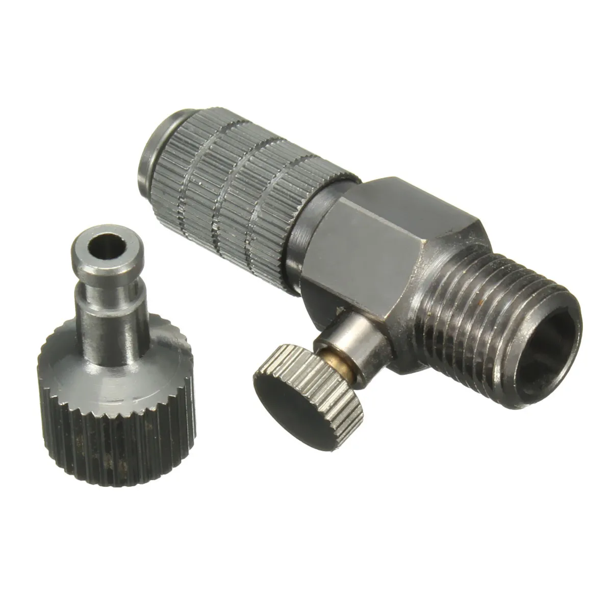 1/8 Inch Airbrush Air Hose Quick Release Adaptor With Micro Air Adjustment Connector Airbrush Accessory
1/8 Inch Airbrush Air Hose Quick Release Adaptor With Micro Air Adjustment Connector Airbrush Accessory