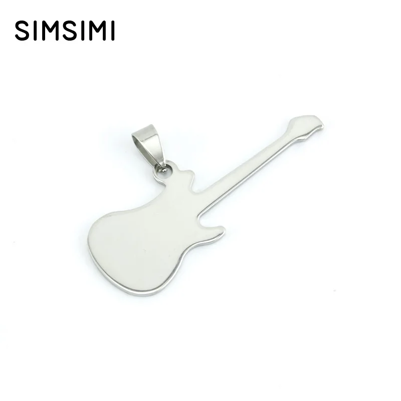 Simsimi Guitar Necklaces Pendants Stainless Steel Charm Making For Necklace Bracelet Punk Rock Music Jewelry For Men/Women 10pcs
Simsimi Guitar Necklaces Pendants Stainless Steel Charm Making For Necklace Bracelet Punk Rock Music Jewelry For Men/Women 10pcs