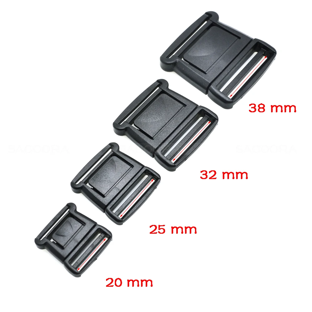 20 25 32 38 mm Plasit Center Release Buckle Black for Outdoor Sports Bags Students Bags Luggage buckle travel buckle accessories
20 25 32 38 mm Plasit Center Release Buckle Black for Outdoor Sports Bags Students Bags Luggage buckle travel buckle accessories