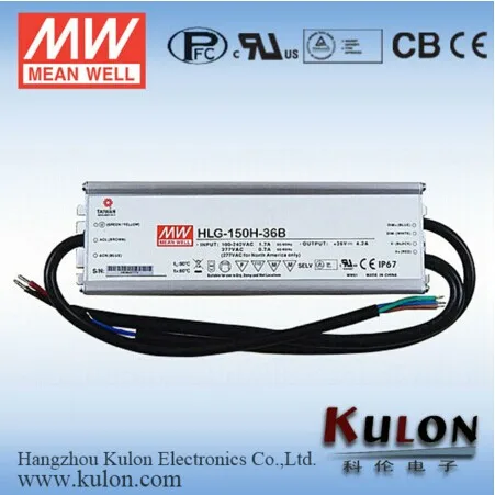 Mean well power supply HLG-150H-15A Switching Power Supply Single output 150 W 15V 10A
Mean well power supply HLG-150H-15A Switching Power Supply Single output 150 W 15V 10A