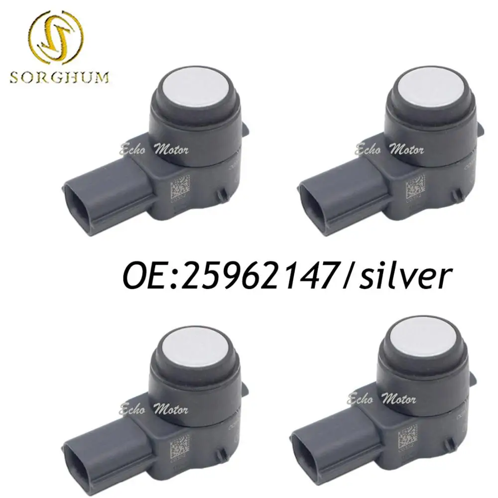 4PCS PDC Reverse Backup Parking Bumper Park Aid Object Sensor Silver 25962147 25961317 21995586 15239247 25961321
4PCS PDC Reverse Backup Parking Bumper Park Aid Object Sensor Silver 25962147 25961317 21995586 15239247 25961321