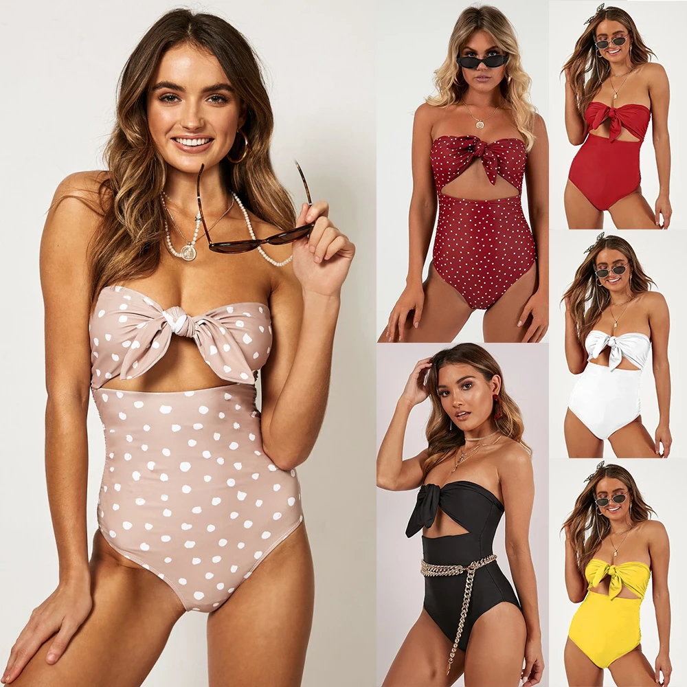 2019 ROSIELARS High Waist Knotted Tube Top Sexy Swimsuits Hot Sale Swimwear Fashion Summer Bathing Beach Swimwear Free Shipping
2019 ROSIELARS High Waist Knotted Tube Top Sexy Swimsuits Hot Sale Swimwear Fashion Summer Bathing Beach Swimwear Free Shipping