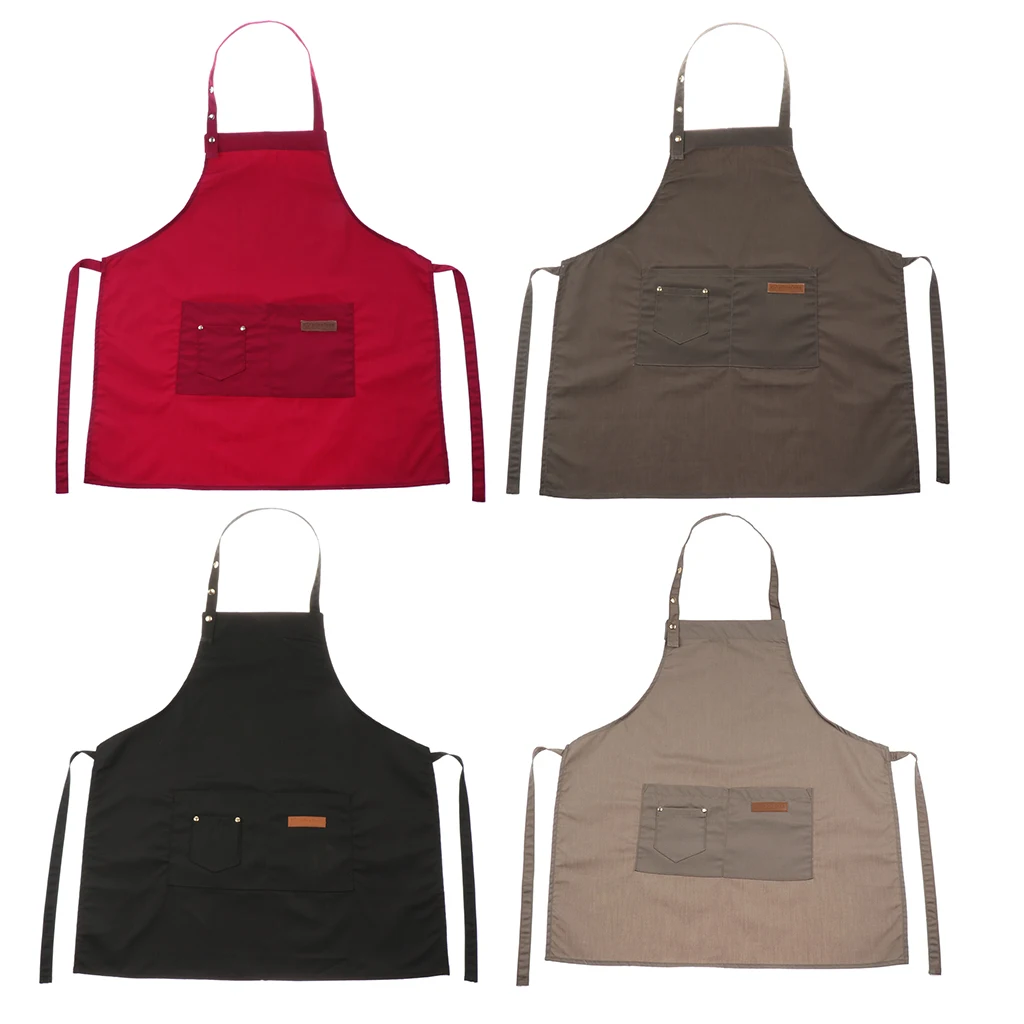 Women Men Apron Stylish Cooking Aprons With 2 Front Pockets Durable and Adjustable for Kitchen Crafting BBQ Drawing Baking
Women Men Apron Stylish Cooking Aprons With 2 Front Pockets Durable and Adjustable for Kitchen Crafting BBQ Drawing Baking