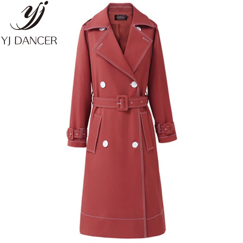 2019 New Spring Autumn Women's Coat Long Section Korean Temperament Windbreaker Female Version of The ins Popular Jacket YZH824
2019 New Spring Autumn Women's Coat Long Section Korean Temperament Windbreaker Female Version of The ins Popular Jacket YZH824