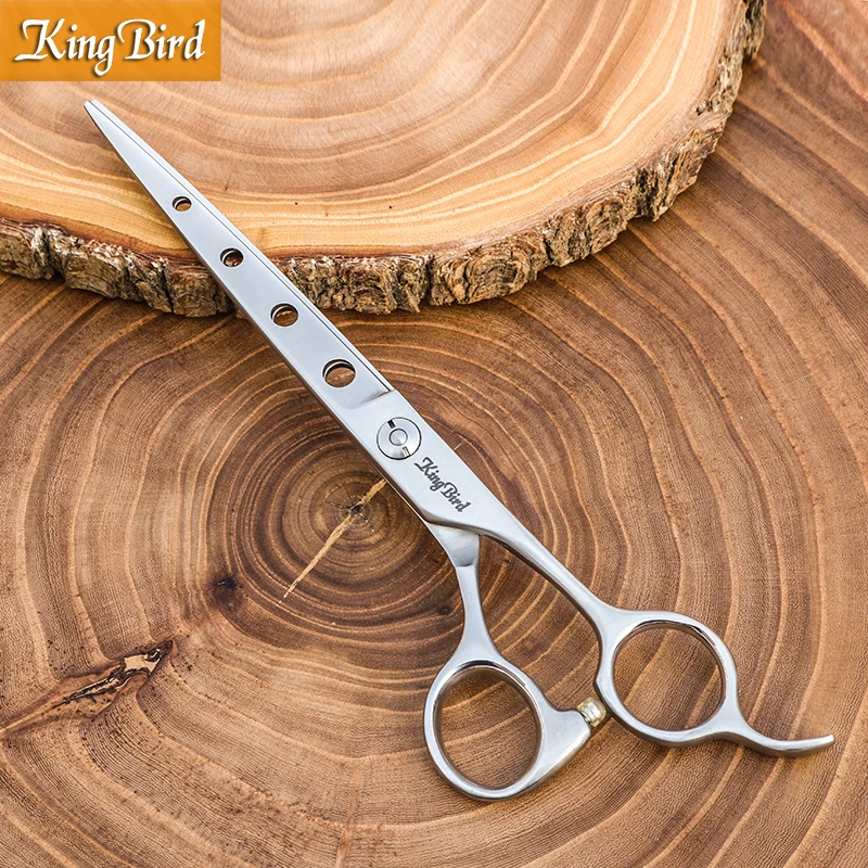Dog Hair Shears 7 INCH Professional Pet Grooming Scissors Pet Hair Straight Scissors Matte Silver Kingbird NEW
Dog Hair Shears 7 INCH Professional Pet Grooming Scissors Pet Hair Straight Scissors Matte Silver Kingbird NEW