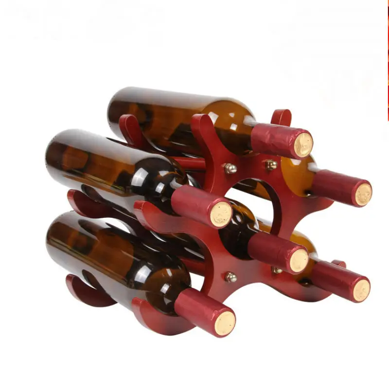 Creative European Wooden Wine Rack Bottle Holder Home Bar Decoration Red Wine Stand Shelf
Creative European Wooden Wine Rack Bottle Holder Home Bar Decoration Red Wine Stand Shelf
