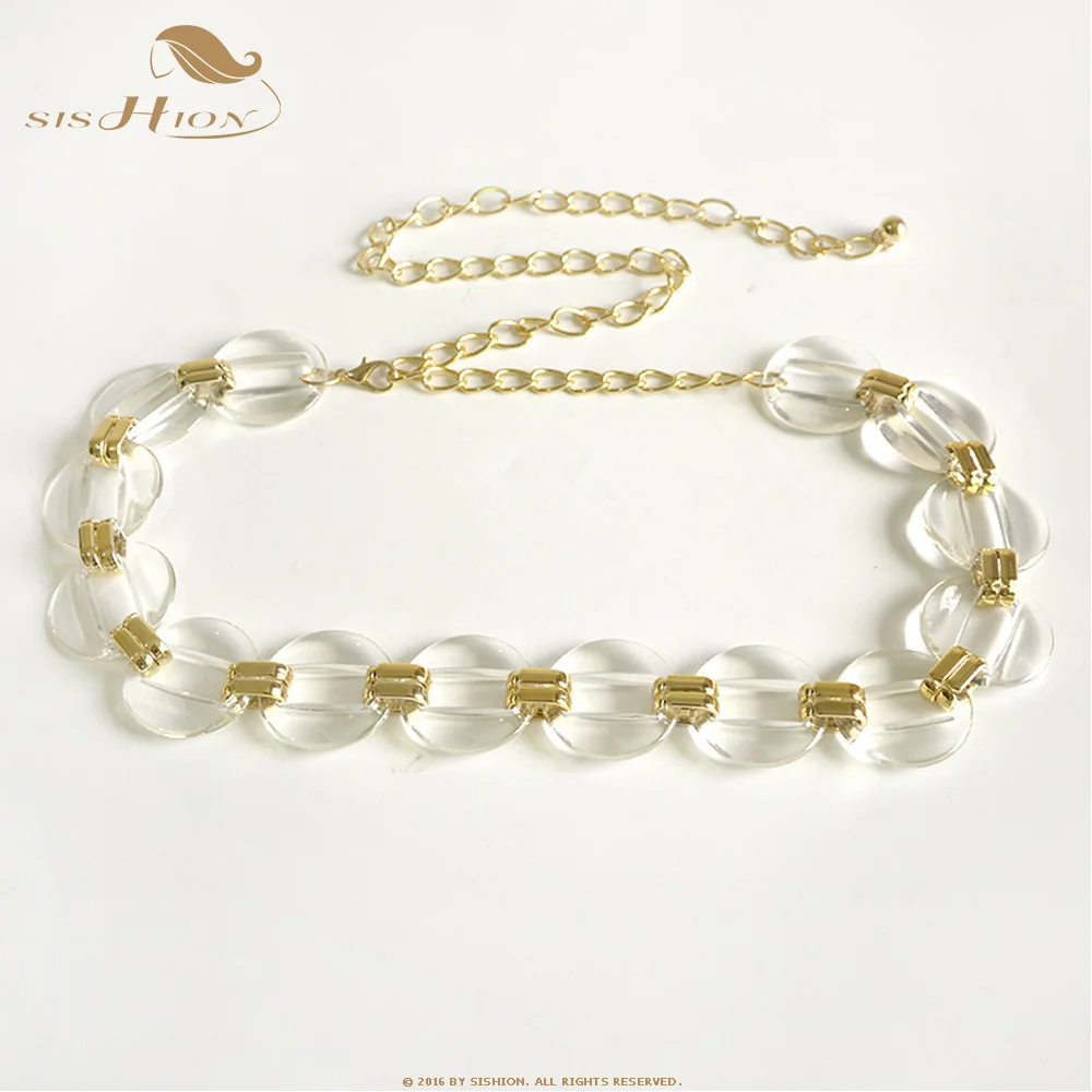 SISHION New Fashion Vintage Elegant Women Amber Belts QY0106 Pearl Crystal plastic Women Clothing Accessories Belt
SISHION New Fashion Vintage Elegant Women Amber Belts QY0106 Pearl Crystal plastic Women Clothing Accessories Belt
