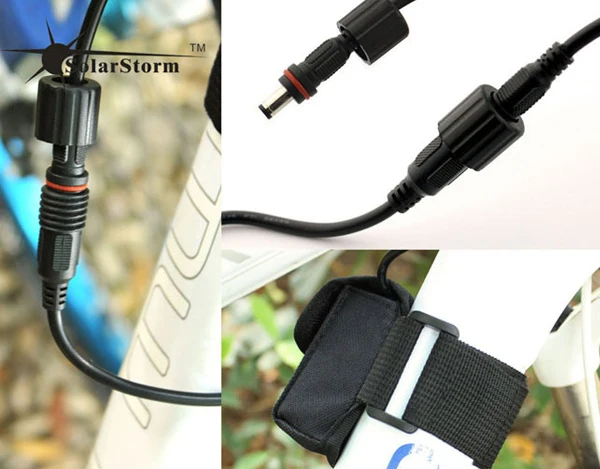 SolarStorm X3 XM-L T6 4 Modes LED 6000LM Front Bicycle Bike light + 8.4V 4x18650 battery pack + Charger
SolarStorm X3 XM-L T6 4 Modes LED 6000LM Front Bicycle Bike light + 8.4V 4x18650 battery pack + Charger