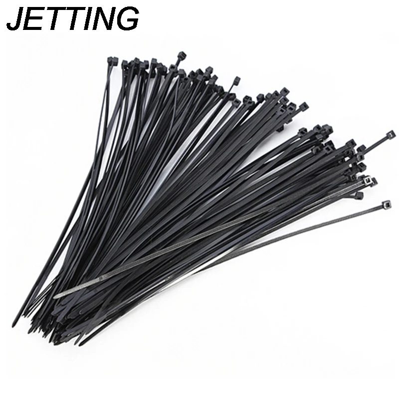 100Pcs/pack 2.5*100mm Black Color Factory Standard Self-locking Plastic Nylon Cable Ties Wire Zip Tie High Quality
100Pcs/pack 2.5*100mm Black Color Factory Standard Self-locking Plastic Nylon Cable Ties Wire Zip Tie High Quality