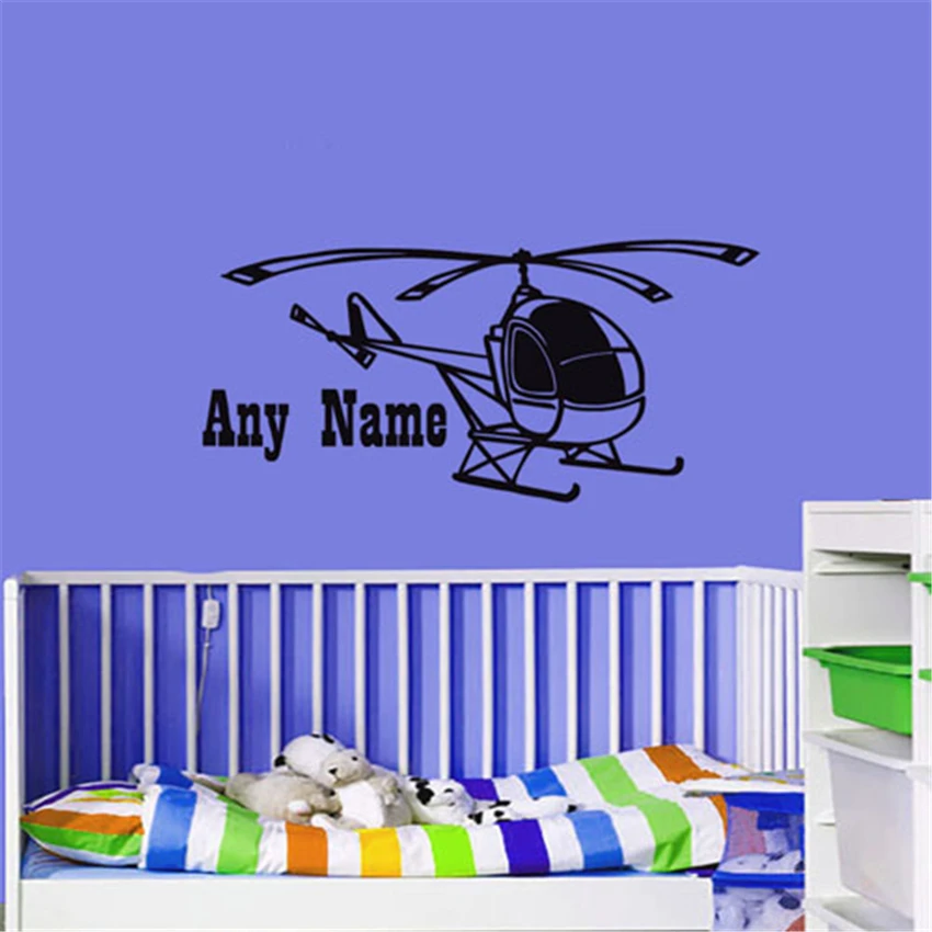 2018 New Top Fashion Wall Sticker Art Decor Custom Name Vinyl Removable Helicopter Wall Decal Personalized Home Stickers M412
2018 New Top Fashion Wall Sticker Art Decor Custom Name Vinyl Removable Helicopter Wall Decal Personalized Home Stickers M412
