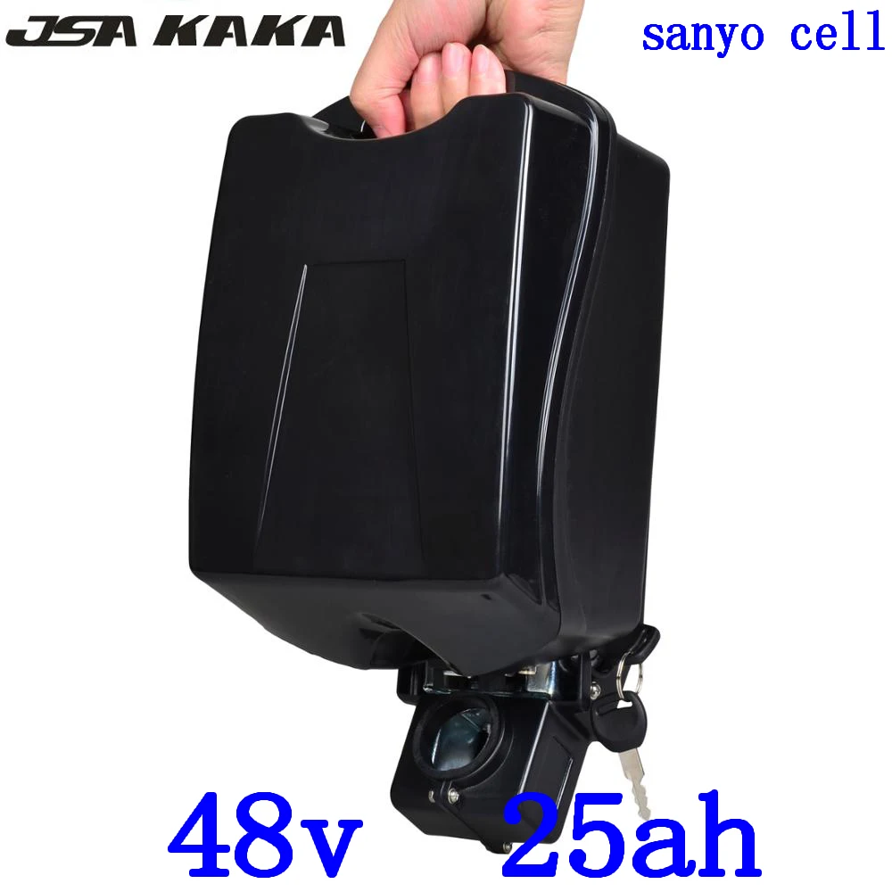 48V Lithium Battery 48V 25AH Electric Bike Battery 500W 750W 1000W 48V 20AH 21AH 25AH 28AH 30AH Ebike Battery use sanyo cell
48V Lithium Battery 48V 25AH Electric Bike Battery 500W 750W 1000W 48V 20AH 21AH 25AH 28AH 30AH Ebike Battery use sanyo cell