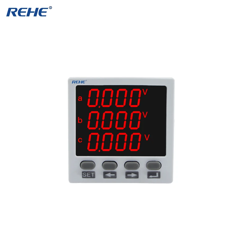 REHE RH-3D8 48*48 мм трехфазный многофункциональный инструмент контроля измерительный |