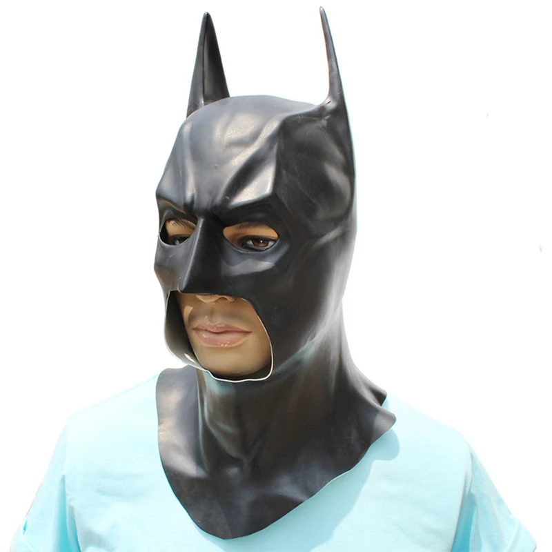 Реалистичная латексная маска на все лицо для косплея костюм супергероя Темный