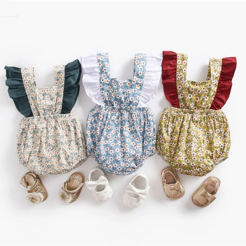 Baby Girls Romper Summer Floral Newborn Baby Jumpsuit Princess Infant Baby Sunsuit Backless Toddler Baby Clothes For Girls
Baby Girls Romper Summer Floral Newborn Baby Jumpsuit Princess Infant Baby Sunsuit Backless Toddler Baby Clothes For Girls
