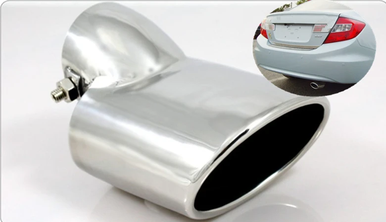 FUNDUOO Stainless Steel Exhaust Muffler Tip End Pipe for Honda Civic 2012 2013 2014 2015 2016 Free Drop Shipping 
FUNDUOO Stainless Steel Exhaust Muffler Tip End Pipe for Honda Civic 2012 2013 2014 2015 2016 Free Drop Shipping