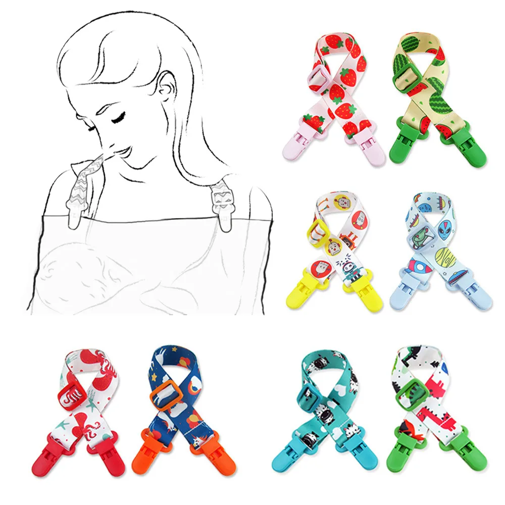 Clip Chain Baby bib adjustable Clip Nipple Holder Nipples Chupetas Children Pacifier Clips Soother Holder Safety Nursing Cover
Clip Chain Baby bib adjustable Clip Nipple Holder Nipples Chupetas Children Pacifier Clips Soother Holder Safety Nursing Cover