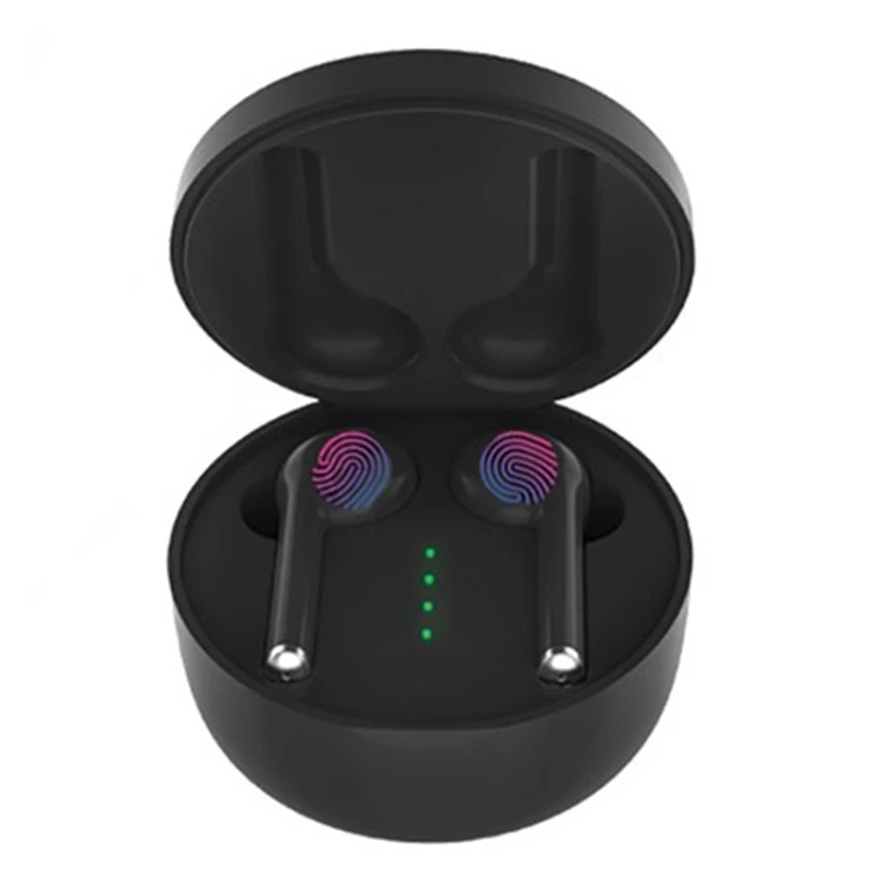 Наушники вкладыши TWS Bluetooth наушники спортивные Водонепроницаемый Hi Fi 3D с