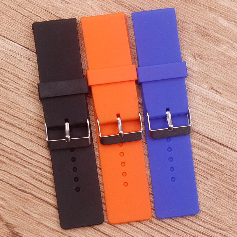Watch Accessories Silicone Strap 26mm Pin Buckle Outdoor Sports Strap Men's Waterproof Breathable Strap
Watch Accessories Silicone Strap 26mm Pin Buckle Outdoor Sports Strap Men's Waterproof Breathable Strap