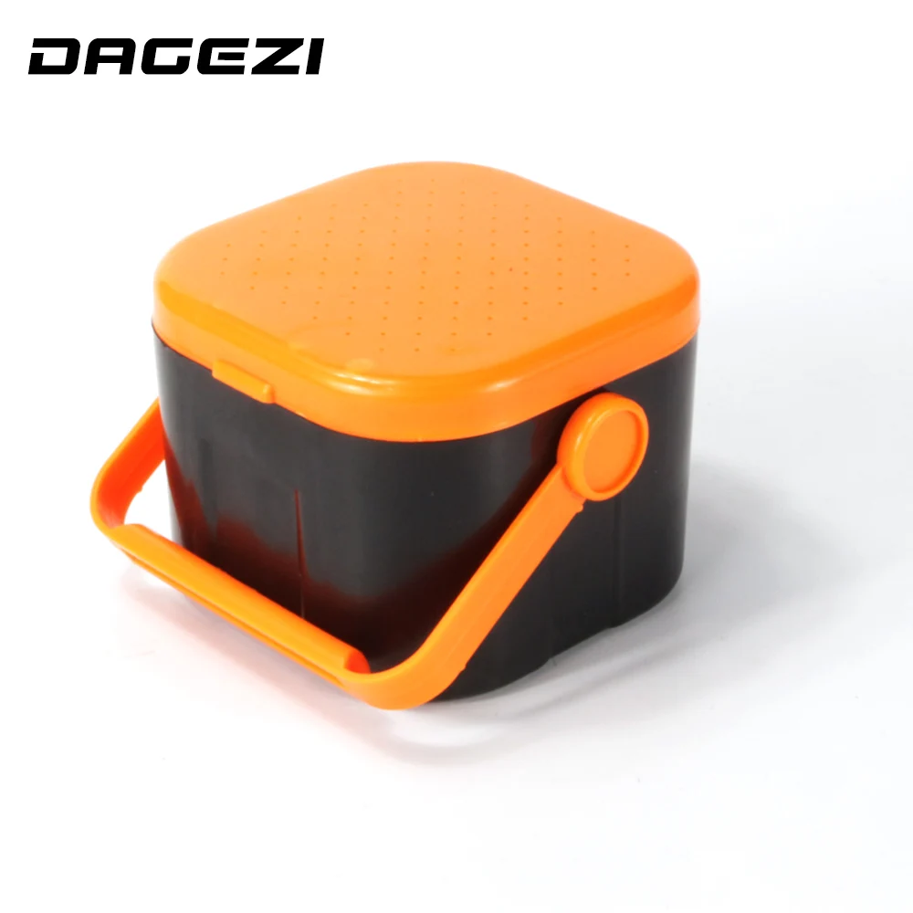 DAGEZI ABS Plastic Double Layer Earthworm Worm Bait Lure Carp Fishing Tackle Box with Clip Fishing Accessories
DAGEZI ABS Plastic Double Layer Earthworm Worm Bait Lure Carp Fishing Tackle Box with Clip Fishing Accessories