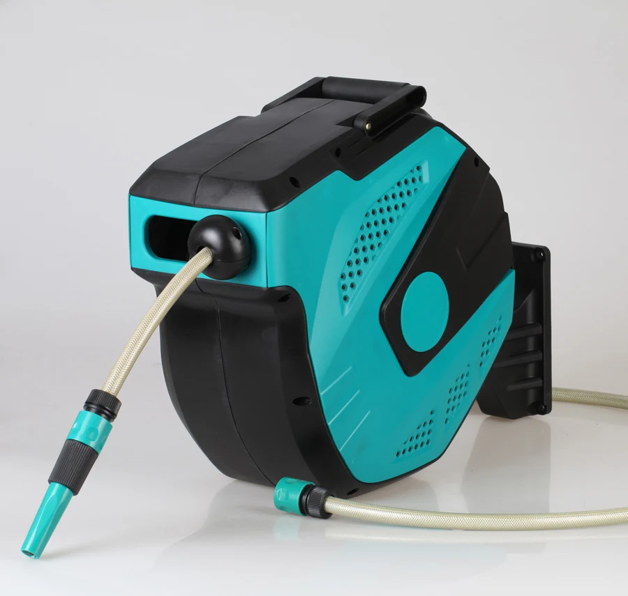 High quality Wall auomatic retractable flexible watering pipe cart garden water hose reel 15m
High quality Wall auomatic retractable flexible watering pipe cart garden water hose reel 15m