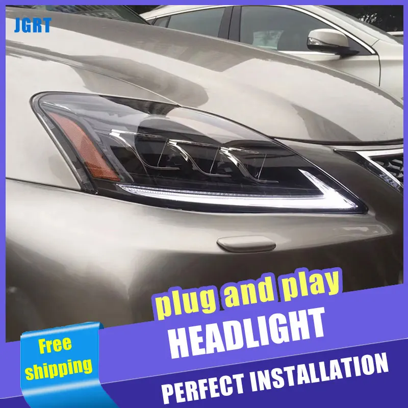 2PCS Car Style LED headlights for Lexus IS250 IS350 2006-2013 for IS250 IS350 head lamp LED DRL Lens Double Beam H7 HID Xenon bi
2PCS Car Style LED headlights for Lexus IS250 IS350 2006-2013 for IS250 IS350 head lamp LED DRL Lens Double Beam H7 HID Xenon bi