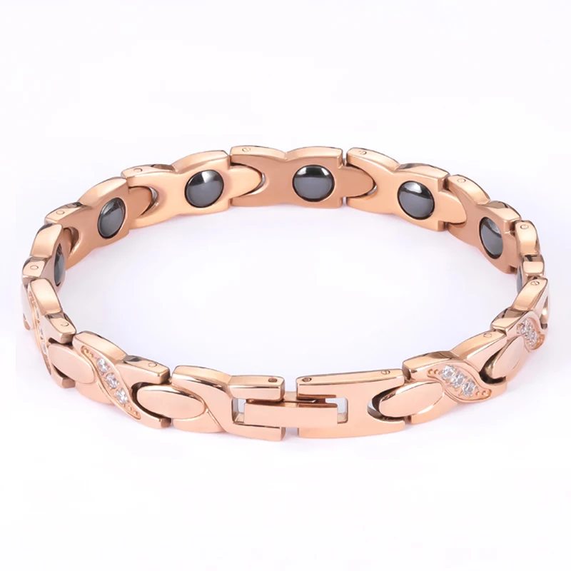 Classic female girls lady Charm Bangles Bridal Wedding Jewelry cubic zirconia rose gold color magnetic bracelets for women
Classic female girls lady Charm Bangles Bridal Wedding Jewelry cubic zirconia rose gold color magnetic bracelets for women