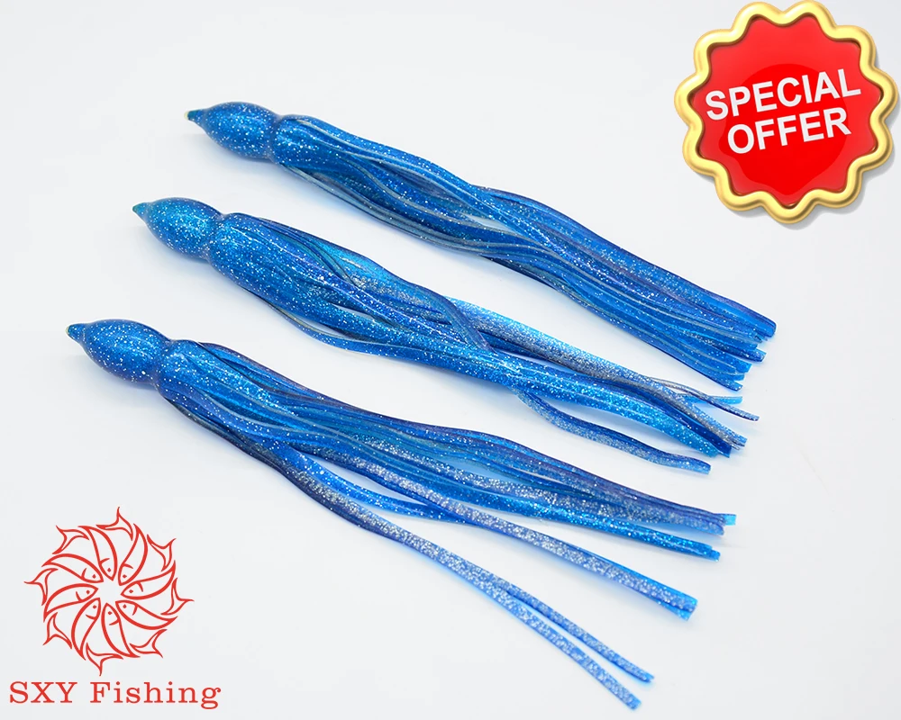 SXY FISHING 6 Inch Octopus & Squid Seawater Fishing Bait Trolling Bait Bionics Squid Lure Bionics Octopus Bait Multiple colors 4
SXY FISHING 6 Inch Octopus & Squid Seawater Fishing Bait Trolling Bait Bionics Squid Lure Bionics Octopus Bait Multiple colors 4