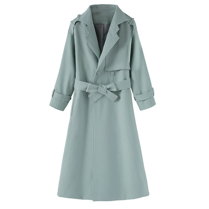 Temperament Windbreaker Female Long Section 2019 Spring And Autumn Fashion New Slim Long-Sleeved Waist Windbreaker H00211
Temperament Windbreaker Female Long Section 2019 Spring And Autumn Fashion New Slim Long-Sleeved Waist Windbreaker H00211