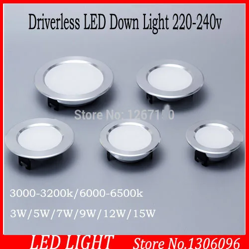 1 шт./лот AC220-240V 3 W/5 W/7 W/9 W/12 W/15 W dimmable вниз свет для кровать гостиная кухня фойе исследование лампы
1 шт./лот AC220-240V 3 W/5 W/7 W/9 W/12 W/15 W dimmable вниз свет для кровать гостиная кухня фойе исследование лампы