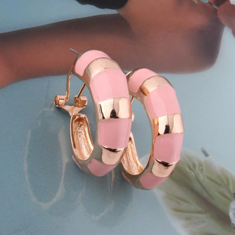 NeeFu WoFu Big Earring ring Printed Metal for Woman Ear snake Large Brinco Printing Oorbellen Earrings jewelry Easter
NeeFu WoFu Big Earring ring Printed Metal for Woman Ear snake Large Brinco Printing Oorbellen Earrings jewelry Easter
