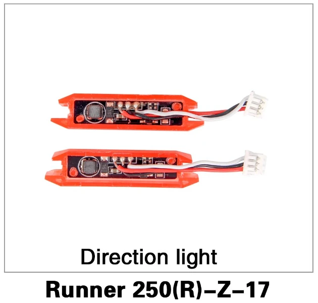 Free Shipping Original Walkera Runner 250 Advance Propellers Spare Parts Direction light Runner 250(R)-Z-17